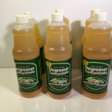 Lot of Six 32 oz. bottles of Double Strength Degreaser Concentrate by Stanley Home Products. New