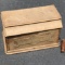 Early Wooden Sewing Box with Legs