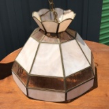 Vintage Stained Glass Light