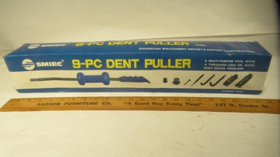 9 Piece Automotive Body & Fender Dent Puller by Smiec