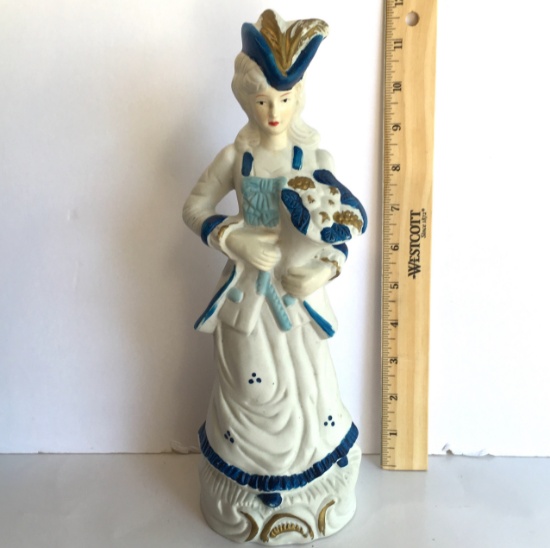 Vintage Porcelain Victorian Lady Figurine