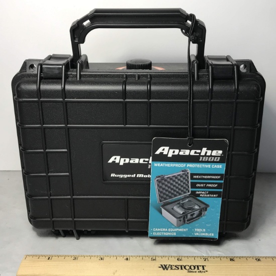 Apache 1800 Weatherproof Protective Case with Tag
