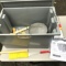 Plastic Uncapping Tank HH-231 with Accessories Shown