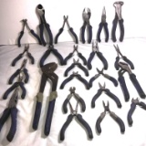 Large Lot of Kobalt Pliers & Hand Tools