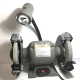 Central Machinery 8” Bench Grinder with Light - Works
