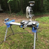 Chicago Electric 61970 Compound Miter Saw on Stand - Works