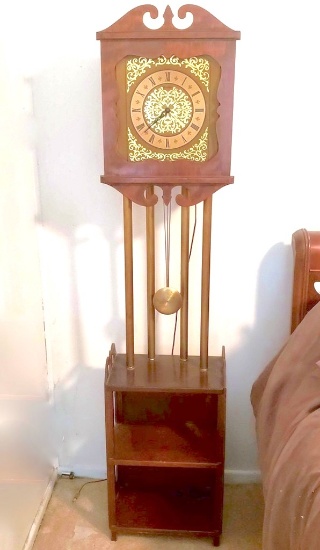 Unique Vintage United Clock Shelf