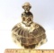 Vintage Brass Victorian Girl Bell