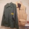 Vintage Men’s Army Jacket and Puffy Vest