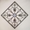 Diamond or Square Wrought Iron Architectural Piece