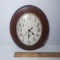 Seth Thomas Battery Operated Wooden Wall Clock