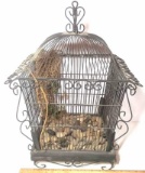 Ornate Metal Bird Cage