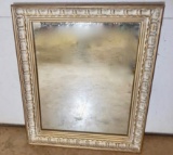 Nice Wall Mirror with Ornate Wooden Frame