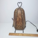 Moroccan Stretched Hide Lamp