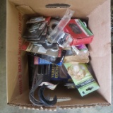 Fastener Lot, Hooks, Hangers, Nails and More