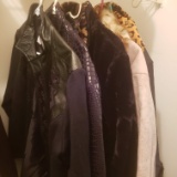 Lot of Ladies Jackets, Faux Fur, Rain Coat, etc