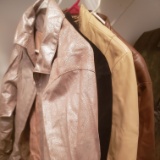 Lot of Ladies Jackets, Suede, Wilsons Leather, etc