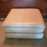 Cream Beige Ottoman