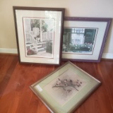 Set of 3 Patio Sun Room Art