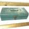 Vintage Metal Benz-O-Matic Tool Box Full of Fittings - Some Brass