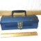 Vintage Metal Toolbox Full of Misc Ratchets & Sockets