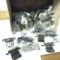 Large Lot of Amerock Antique Brass Hinges