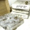 100 Pc Lot of Polished Brass Drawer Knobs/Pulls Sealed - New