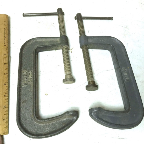 Pair of Wilton 540-6 C-Clamps