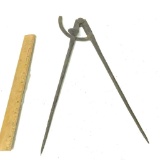 Antique Large Measuring Device 15”