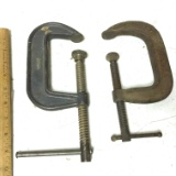 Pair of Vintage C-Clamps