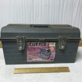 Tuff-E 19” Utility Tool Box Full of Misc Tools