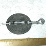 Vintage Cast Iron Damper 6” Jackes-Evans MFG