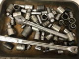 Lot of Ratchets & Sockets - Various Sizes