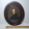 Vintage Major Biddle by Thomas Sully Art in Oval Frame