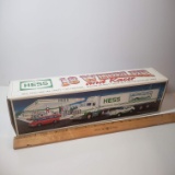 1992 Hess 18 Wheeler Truck and Racer