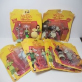 Disney Mulan Action Figures Set of 6