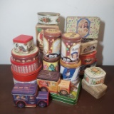 Large Vintage Tin Lot