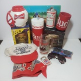 Large Lot of Budweiser Collectibles