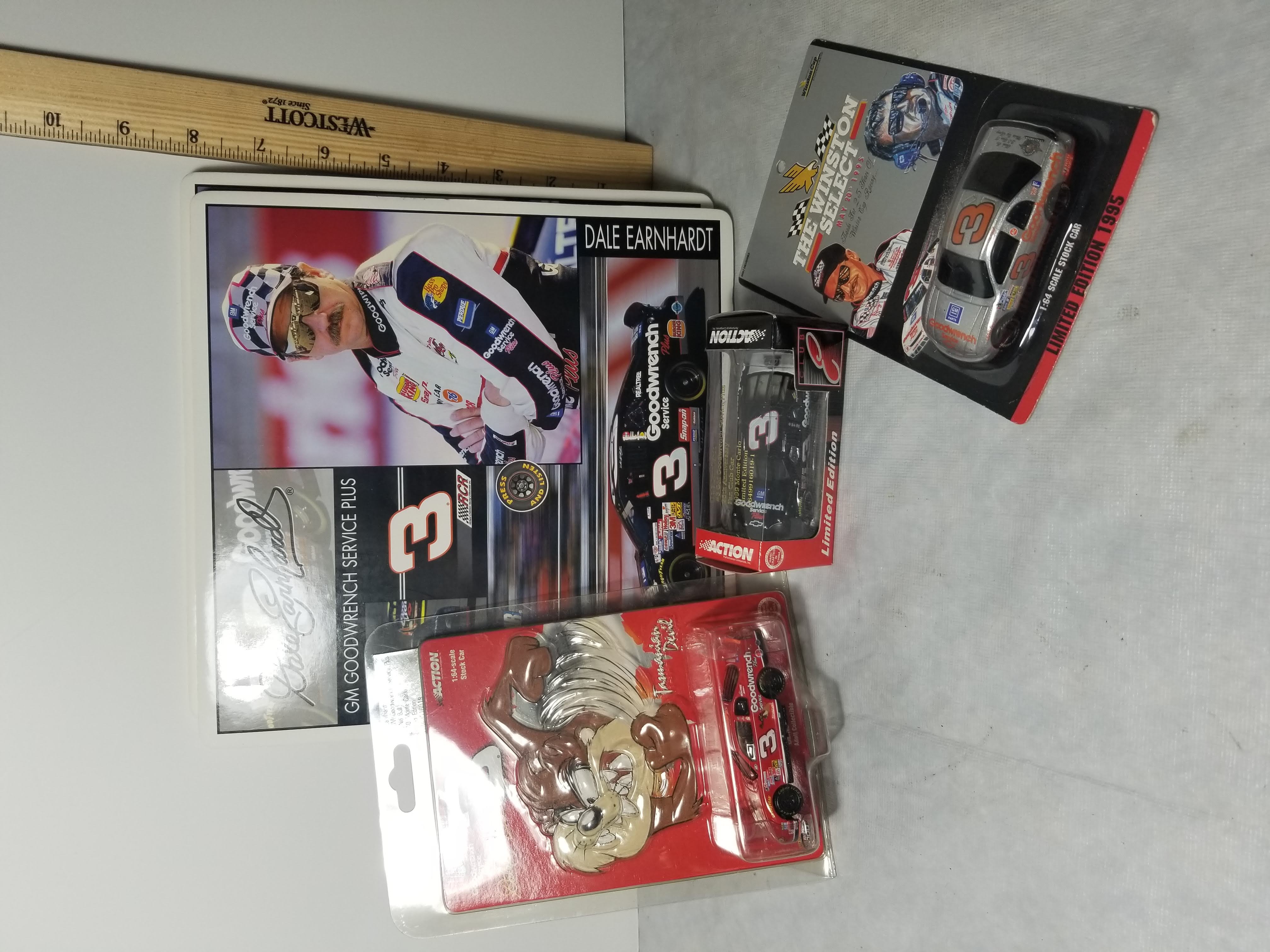 Lot of Dale Earnhardt Diecast Cars and Foam Cards | Proxibid