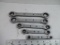 5 Ratcheting Box End Wrenches by Central Forge - New