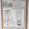 Hirsh Work N' Hobby Stool   New in Box   Made in USA