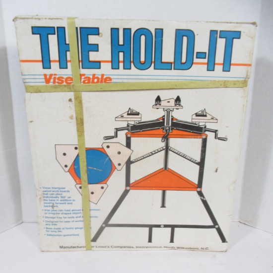 Hold It Vise Table -  New in Box