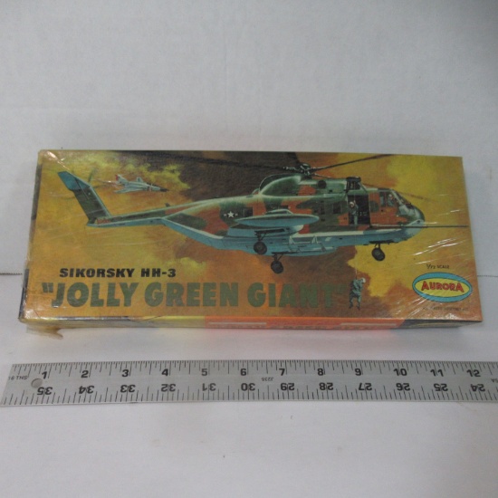 Sikorsky Jolly Green Giant HH-3 Helicopter 1969 Scale Model Kit