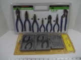 7 pc Plier Set & Tool Set with Case - Both Sealed in Packages