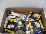 Box Lot of Electrical Plugs Miscellaneous