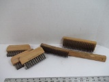 5 Steel Wire Brushes - New