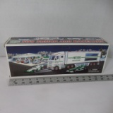 Hess Toy Truck & Race Cars In Box