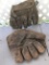 Pair of Antique Baseball Gloves