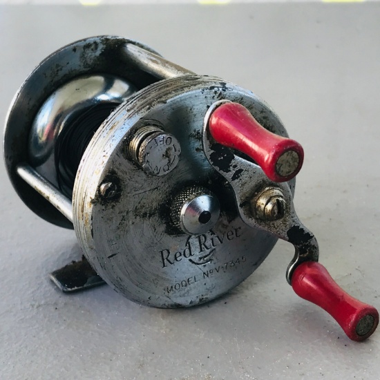 Red River Vintage Fishing Reel No. V-7345