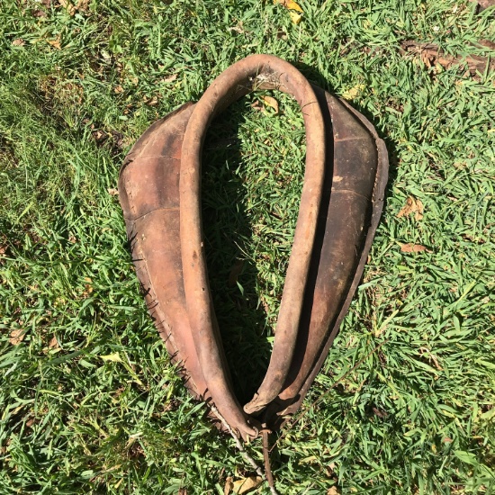 Antique Leather Horse Collar